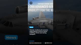 Dutch Air Force Transforms C-390 Into Flying Hospital