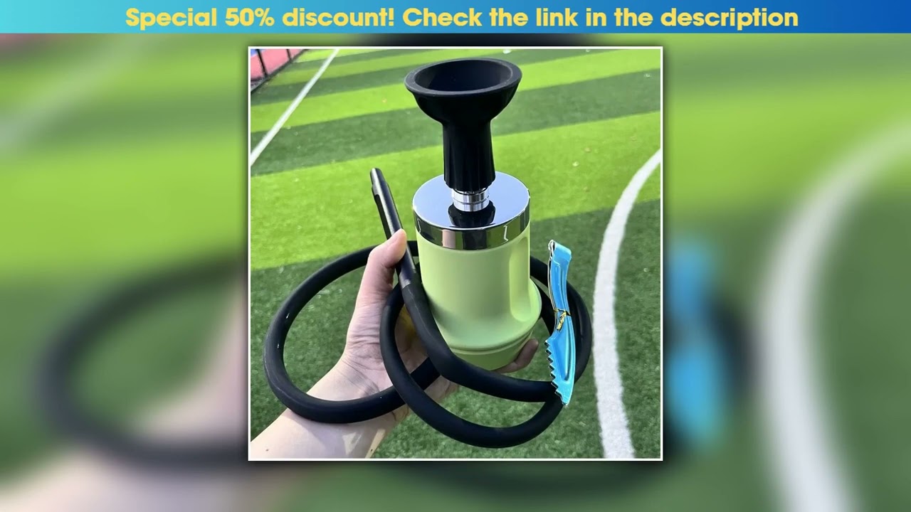 Outdoor portable Arab hookah Set Amotion Roam Shisha Full Accessories German small stainless steel
