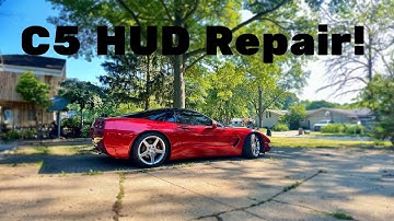 DIY Hacks: Fixing your c5 heads up display in a flash!