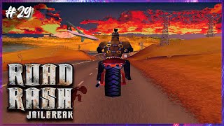 Road Rash: Jailbreak (DeSades, 'Brick', Captain, course 29) ㅡ Run for the Hills screenshot 3
