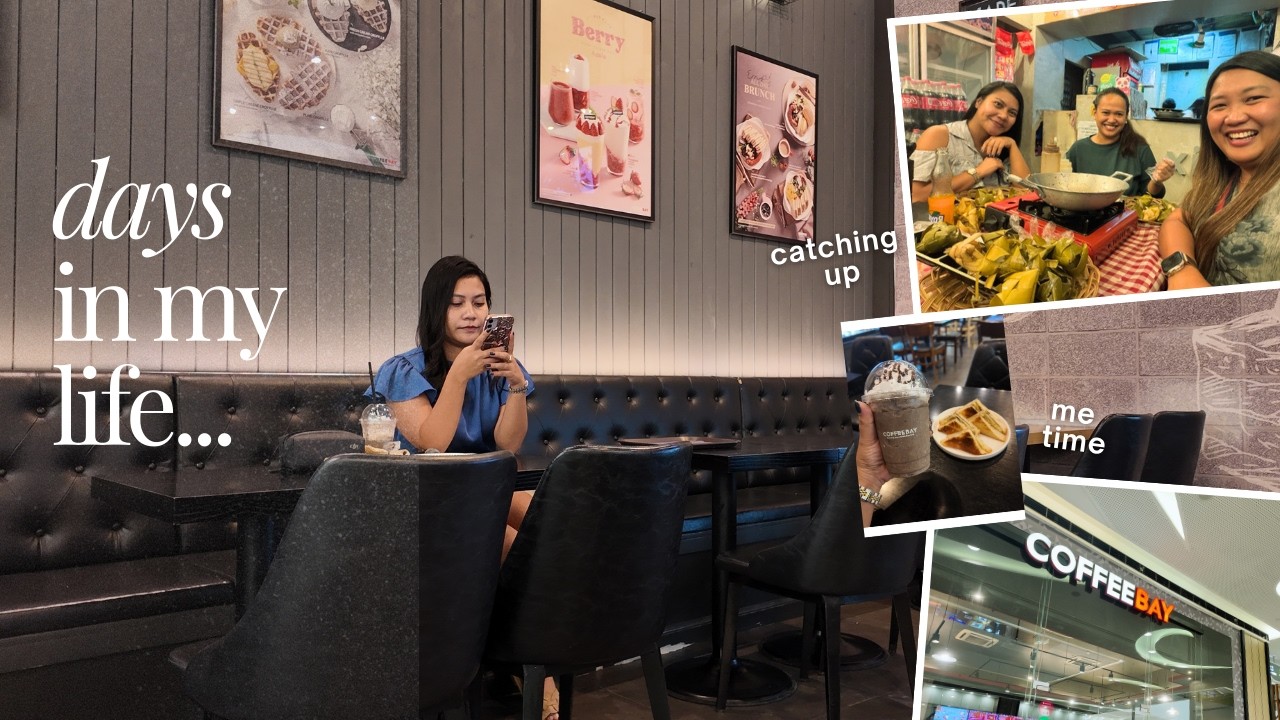 Один день из моей жизни | Повседневные дела, встречи с друзьями и время для себя в кафе Coffee Bay