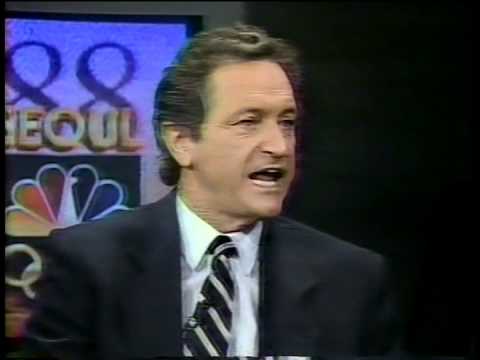 Al McGuire on Olympic Basketball. With Bob Costas, 1988