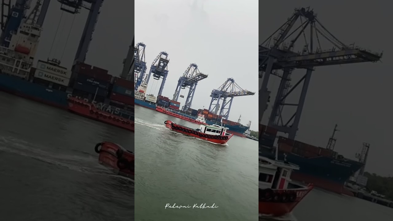 Cochin Port 🛥🛳🚢