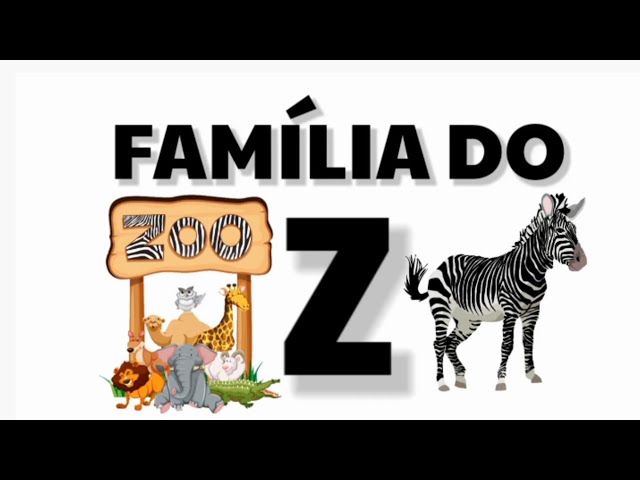 Família silábica do Z/ ZA ZE ZI ZO ZU - YouTube
