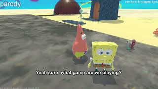 spongebob and patrick play osu!