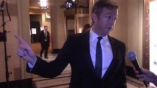 Peter Hamby speaks at the 2017 Murrow Awards