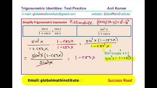 4 Important Strategies to Simplify Trigonometric Expressions MCR3U Precalculus
