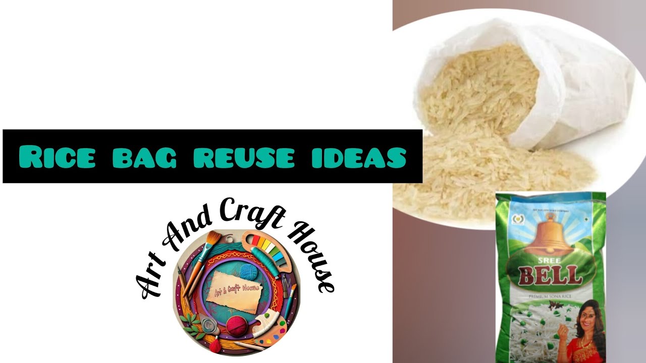 #Rice bag reuse ideas #rice #bag #reuse #ideas @madhushettigar - YouTube