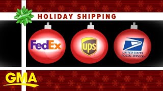 Which delivery service will ship your package in time l GMA