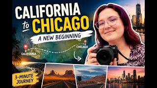 California to Chicago in 3 (or so) Minutes | Our Cross-Country Journey