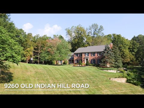 9260 Old Indian Hill Road, Indian Hill, OH home video tour
