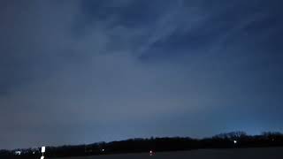 nightsky over the Delaware River, at Bristol bucks County hyperlapse