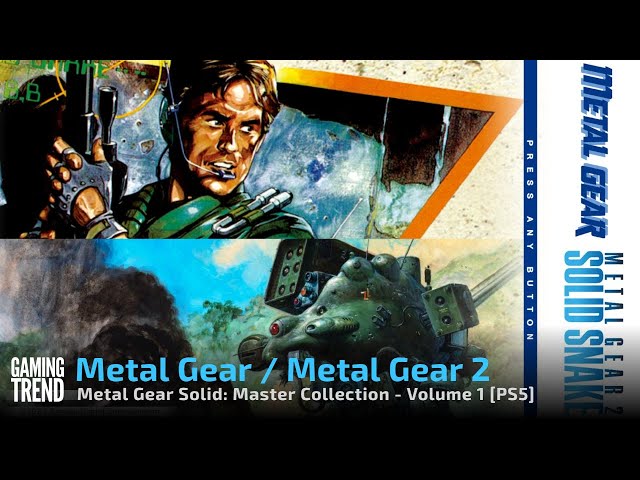 Metal Gear & Metal Gear 2: Solid Snake (Master Collection Vol. 1