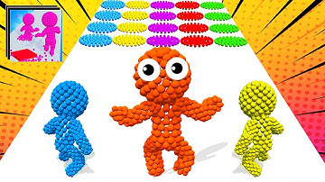 SANDMAN RUN 🔴🏃🔵 Games Mobile All Levels iOS,Android Walkthrough New Gameplay Update Level 8-11 KJBX