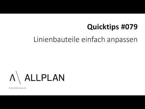 #079 ALLPLAN Quicktips