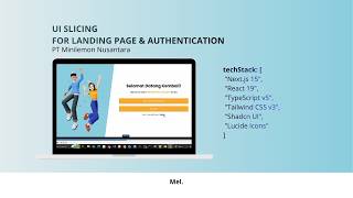 UI Slicing Landing page &amp; Authentication