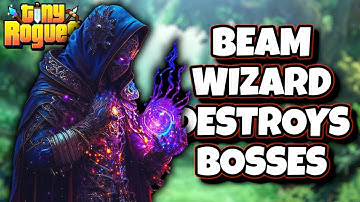 Beam Wizard DESTROYS Bosses In Seconds In This Top 5 Action Roguelike!!! - Tiny Rogues