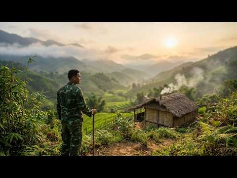 The veteran returned home, renovated his old house, and lived a peaceful and simple life.