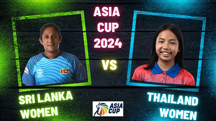 🔴Sri Lanka Women vs Thailand Women | Women Asia Cup 2024 | 12th Match Live | P3 #womenasiacup2024