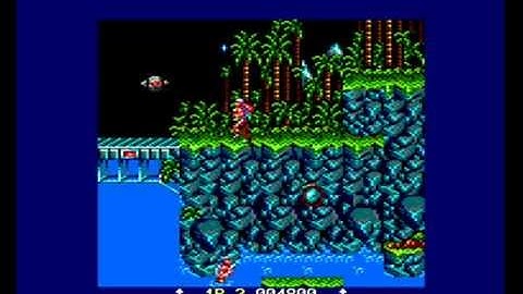 [AMSTRAD CPC] Gryzor - Speedrun (5min 27secs)