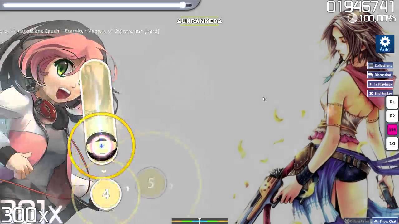 Final Fantasy X-2 - Eternity - Memory of Lightwaves - Beat Remix Osu