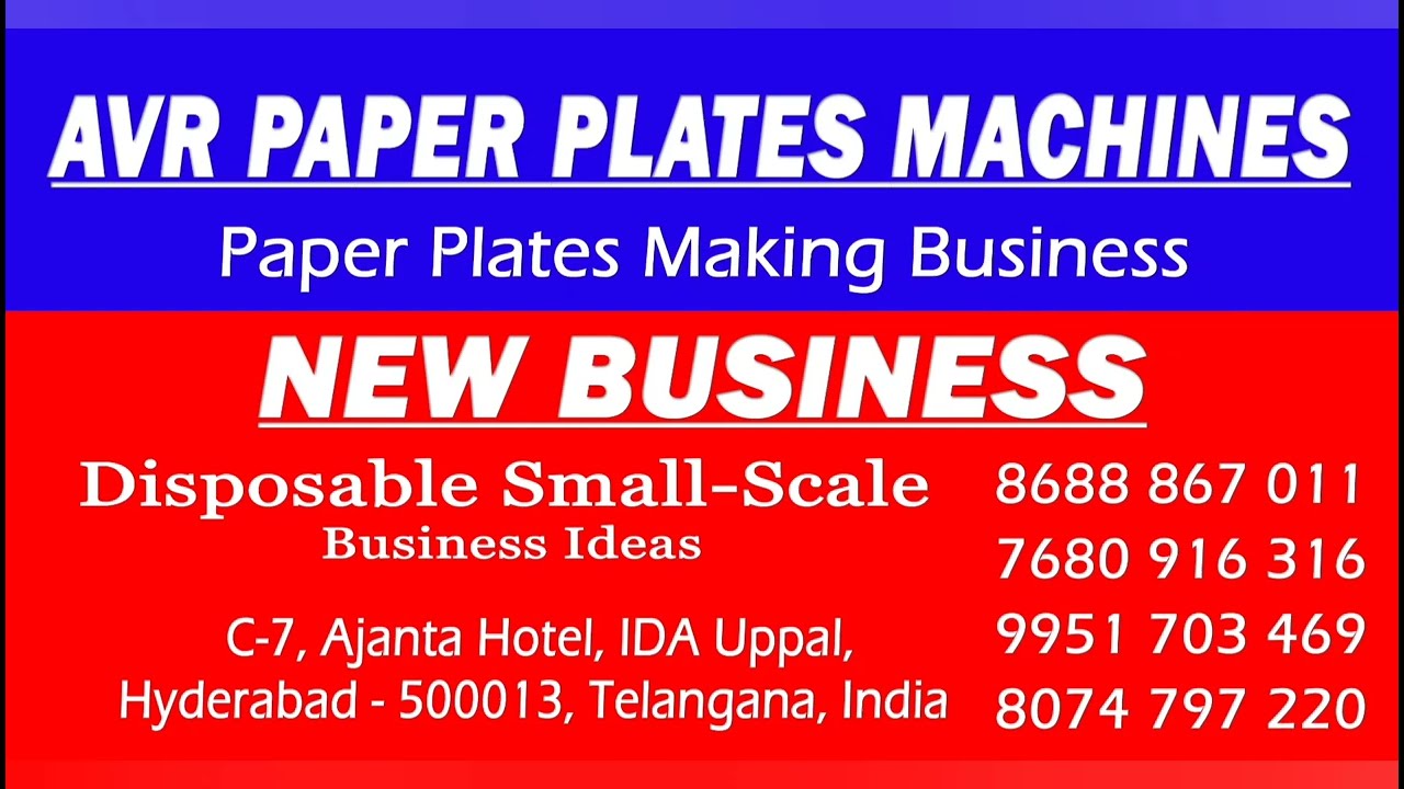 The Best Low-Cost Premium Quality Paper Plate Making Machine