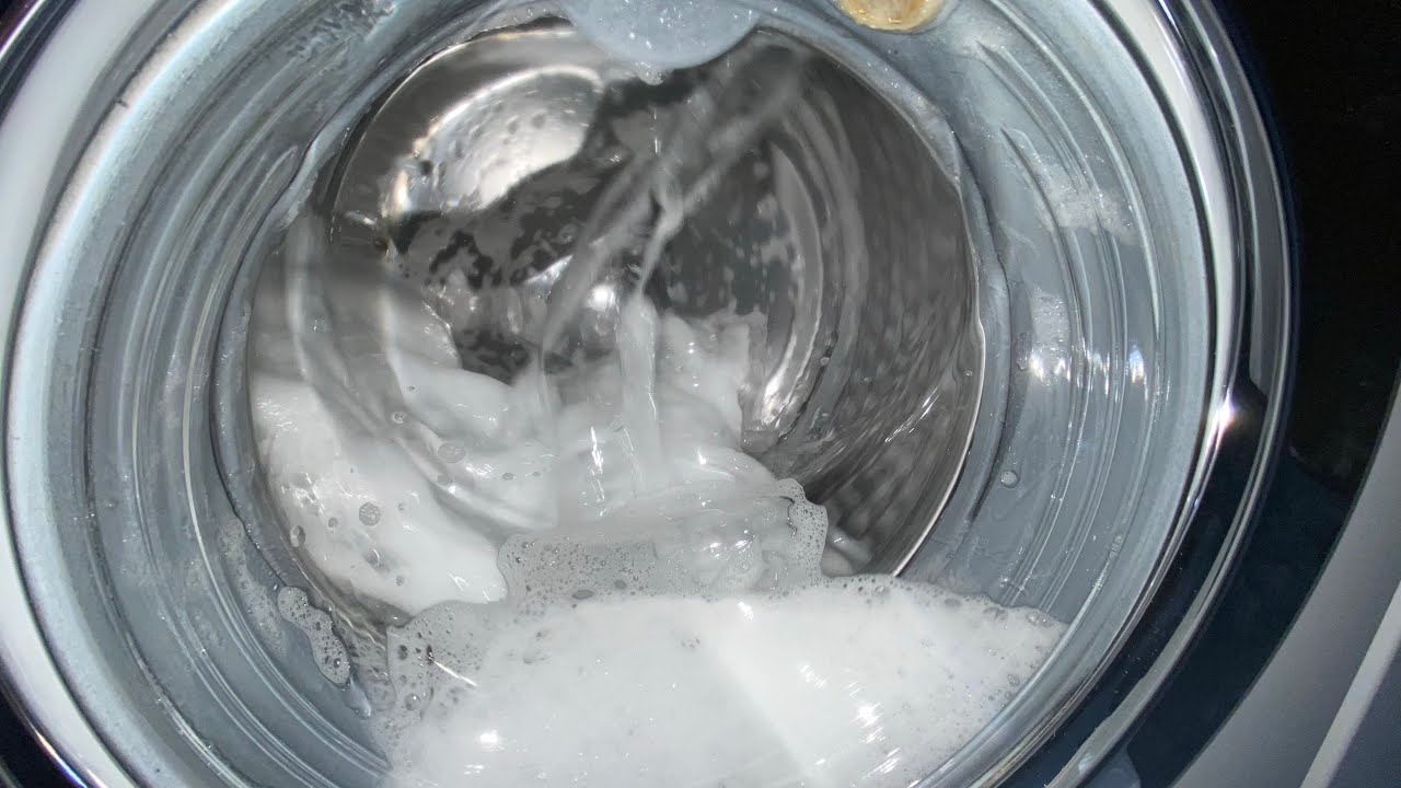 Miele W2663 empty drum clean YouTube