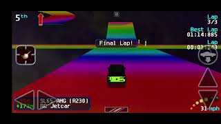 Re-Volt/RVGL race gameplay part 6 - Rainbow Road of Simplicity 2 with Jelly Wrangler