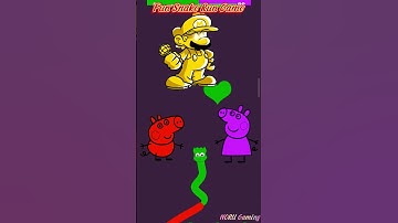 Fun Snake Run Game🦎#shorts #snakegame #snakerun #funnyvideo #fyp