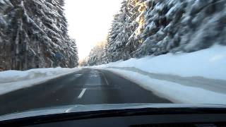 Fahrt Vom Arber Nach Lam