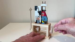 MAID aMILKING - Wooden Automaton by BANOFALK of OTLEY