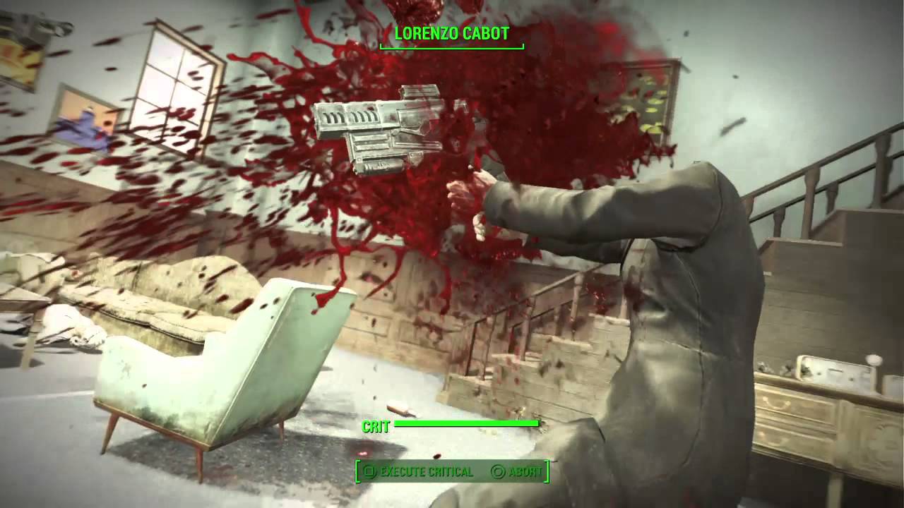 How to get Lorenzos crown off in Fallout 4