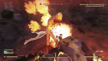 Fallout 76 enclave event bots on parade