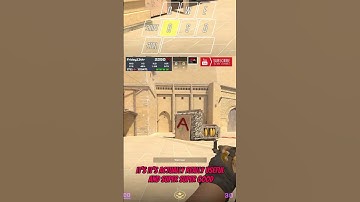 CS2 - Mirage stilent drop from stairs 🤓 #cs2  #cs2smokes #cs2mirage #cs2funny #cs2clips