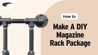 Watch the product video for DIY Magazine Rack Package