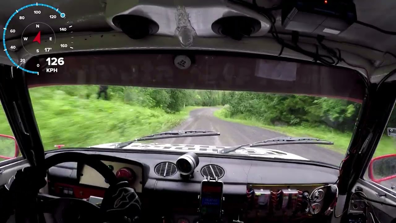 Viimenen pätkä. Vetomies 2025 Leustu. Secto Rally EK14