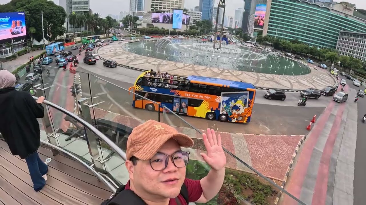 Jakarta, Indonesia - January 2026 - Video 5 | Famed Skydeck Monumen Bundaran HI | Welcome Monument