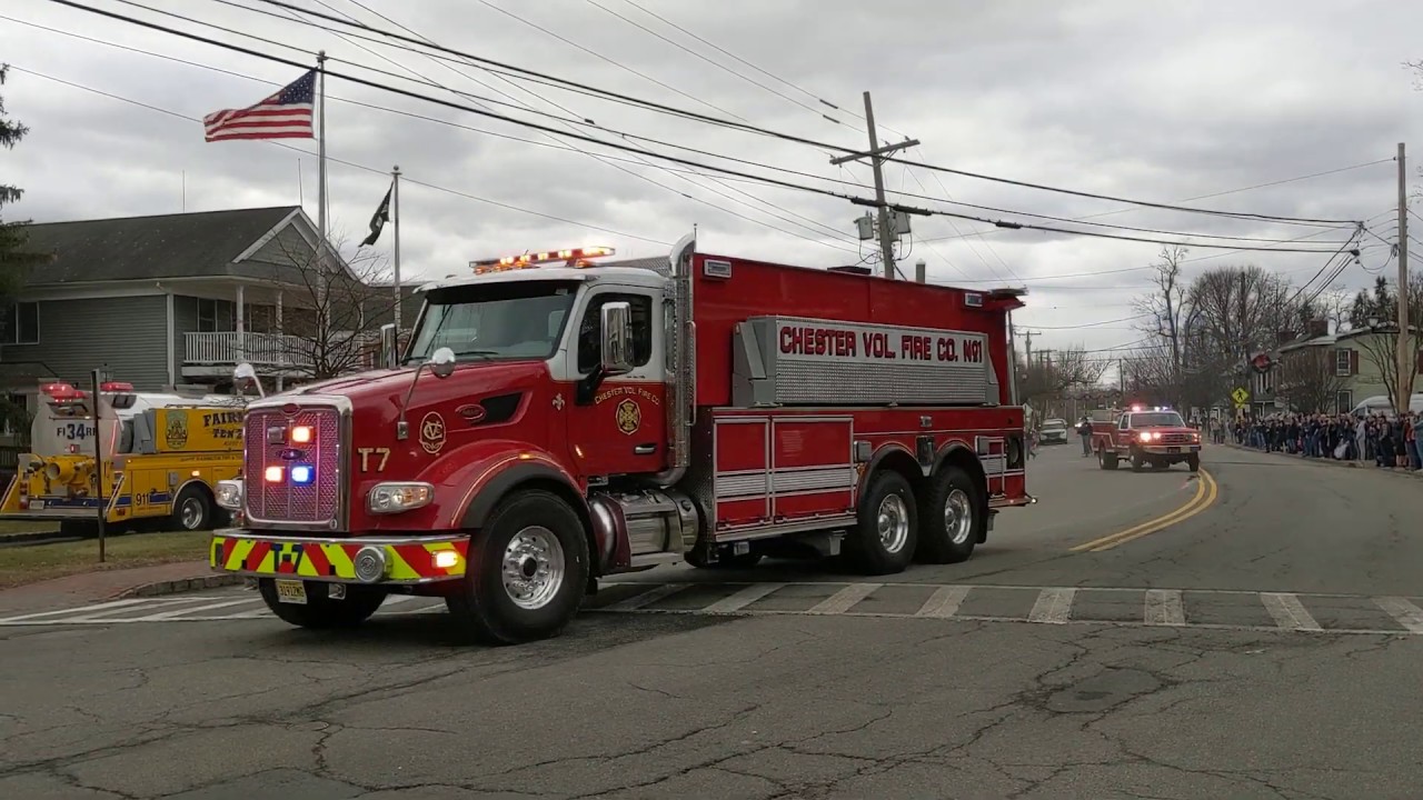 2020 Chester NJ Fire Company New Year's Day parade YouTube