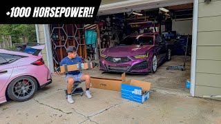 TLX Type S PRL Intercooler Install - THIS THING IS FAST!!!