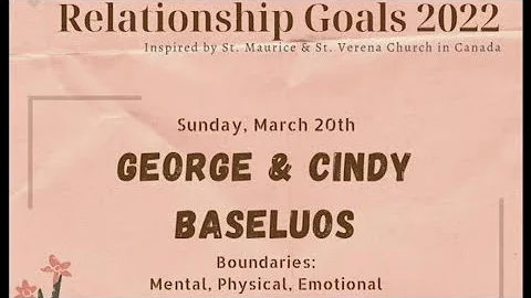 George & Cindy Baseluos: Boundaries: Mental, Physi...