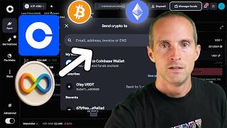 How to Withdraw Crypto from Coinbase + Deposit BTC ETH ICP SOL to NNS or OISY Secure Browser Wallets