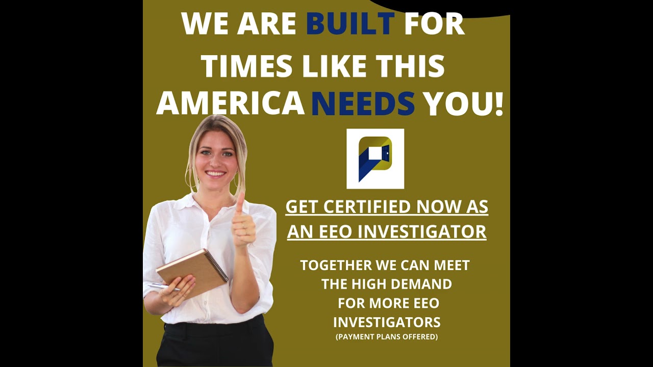 2PREEMPT 32 hour EEO Investigators Wanted 2PREEMPT 32 hour EEO Investigators Wanted