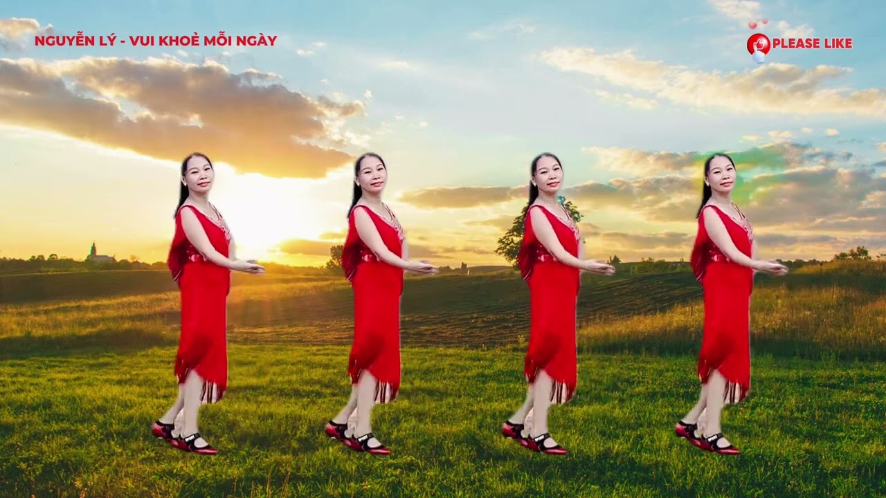 CHA CHA DÂN VŨ ĐÁM CƯỚI TRÊN ĐƯỜNG QUÊ CỰC DỄ NHẠC HAY