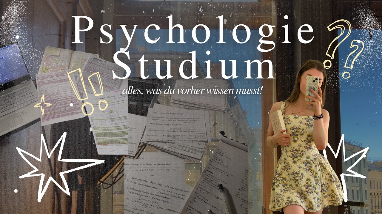 Psychologie Studium || Alles was du wissen musst bevor du anfängst! 