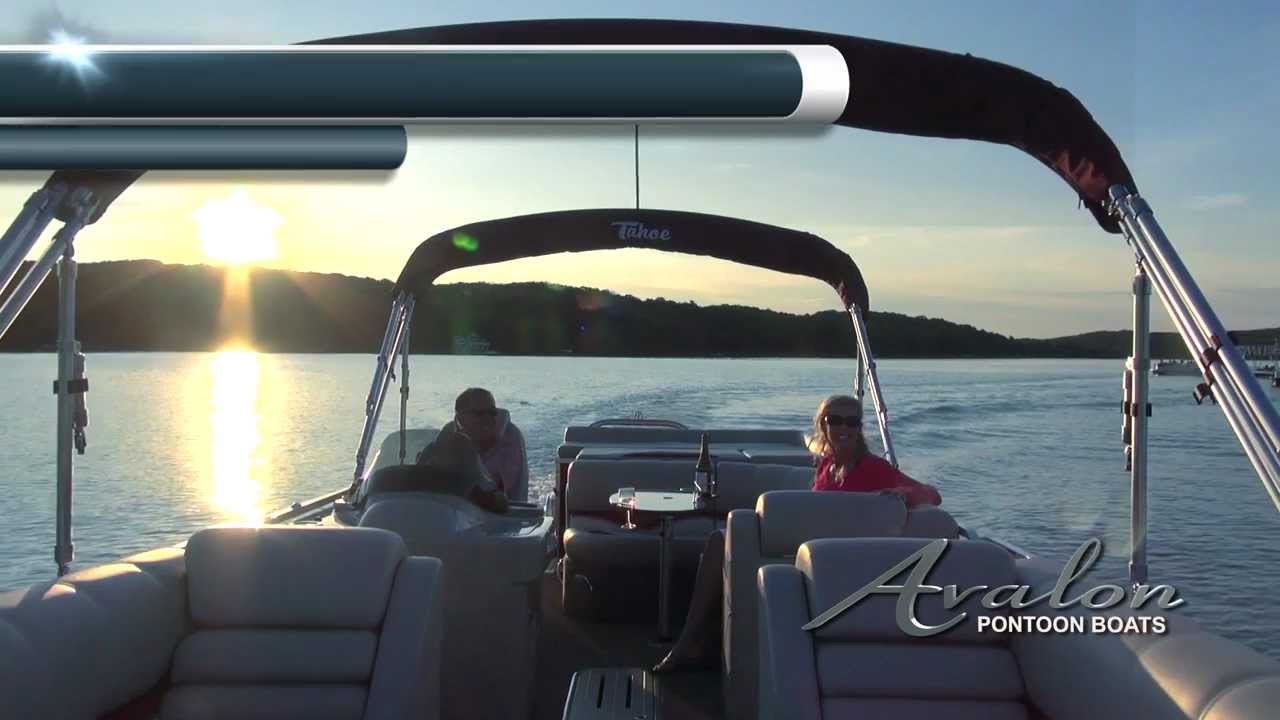 2013 Luxury Pontoon Boats The Avalon Paradise Deco Series YouTube