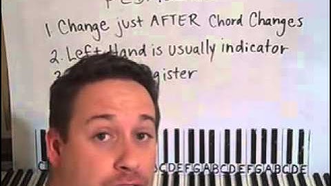 Piano Lesson How To Pedal Shawn Cheek Tutorial