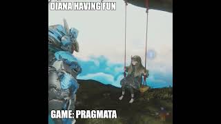 Dianas First Swing #noobfeed #xbox #playstation #pragmata #gaming
