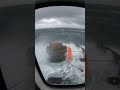 What Was He Thinking? The Ocean Is Out of Control 🤯🌊#ocean #ship #storm #waves #northsea