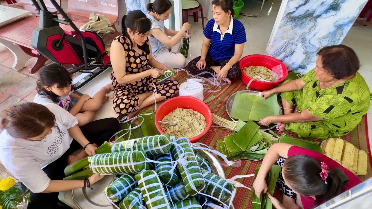 29 TẾT, Gói Bánh Tét | MienTayVT