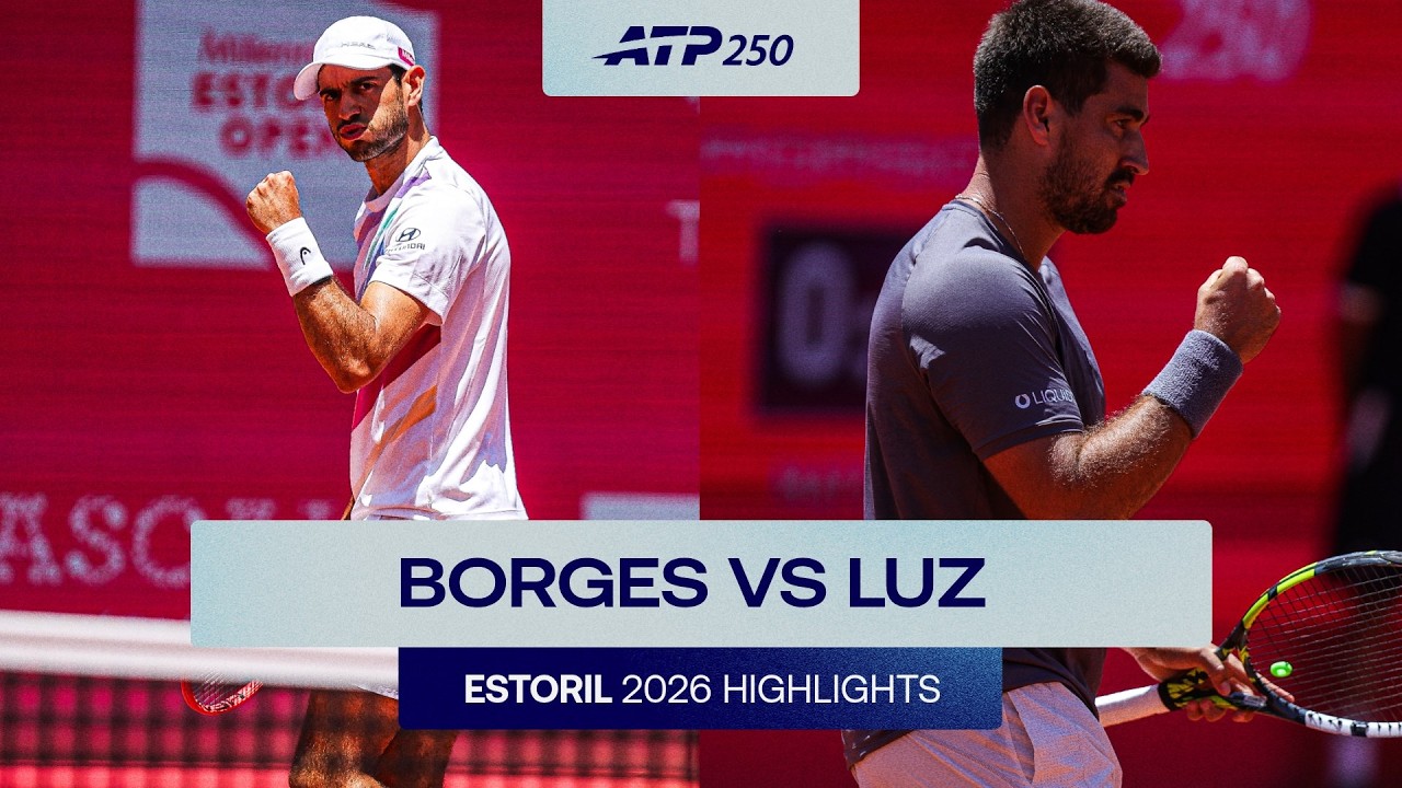 Nuno Borges vs Orlando Luz Highlights | Estoril 2026 Round 1